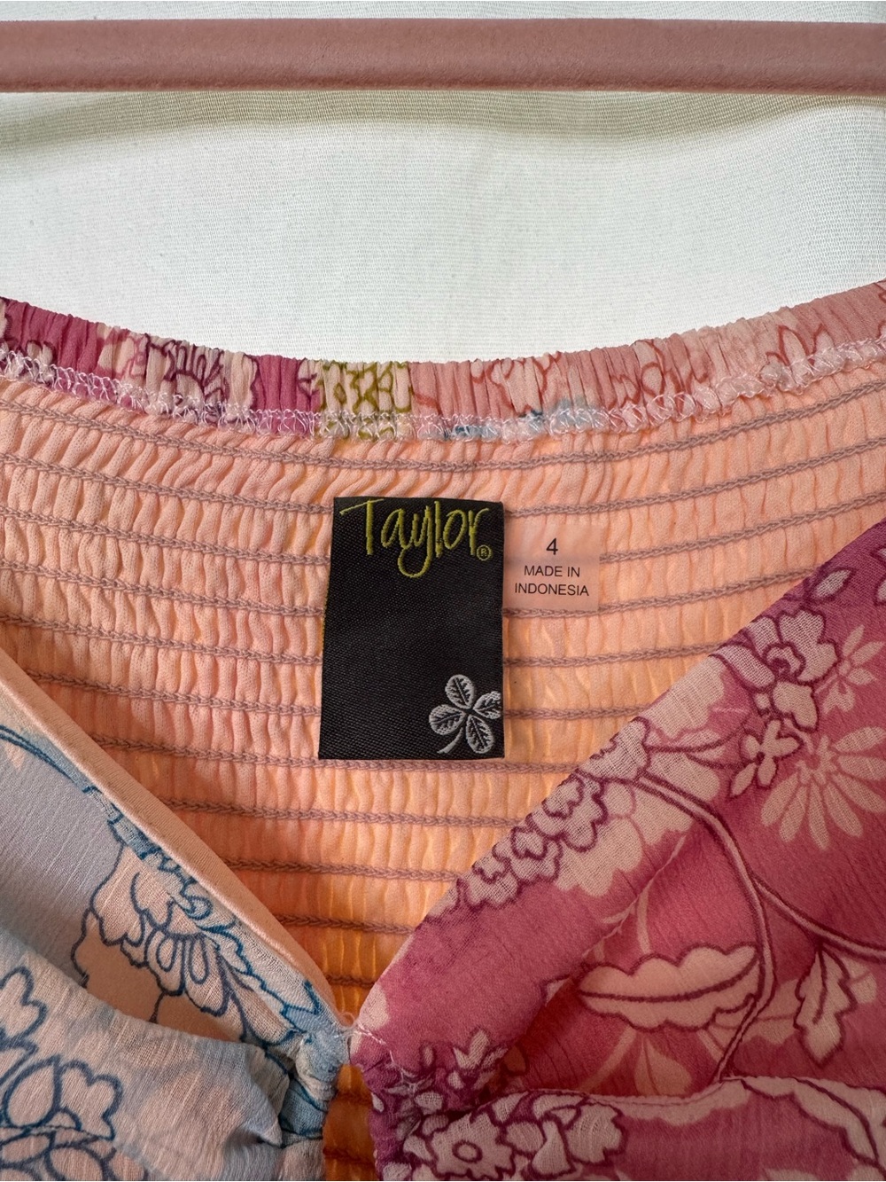 Taylor Pink Multi Patchwork Floral Maxi Dress - Picture 2 of 7